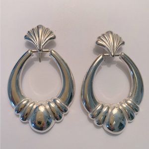 Vintage Italian FMC sterling silver earrings